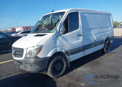2016 Mercedes-Benz Sprinter Normal Roof из США, поврежденный, VIN WD3PE7DDXGP246023